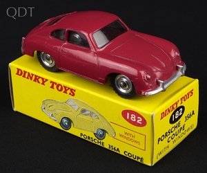 Dinky toys 182 porsche 356a coupe hh927 front