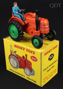 Dinky toys 301 field marshall tractor hh928 front