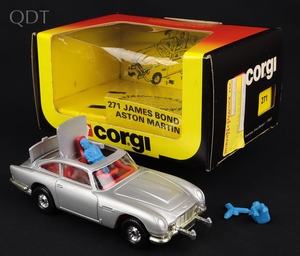 Corgi toys 271 james bond aston martin hh930 front