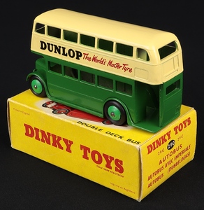 Dinky toys 29c 290 double deck bus hh936 back