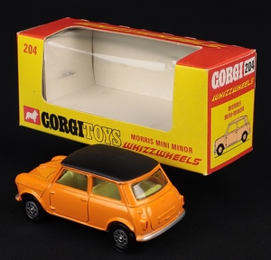 Corgi toys 204 morris mini minor hh957 back