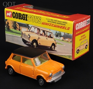 Corgi toys 204 morris mini minor hh957 front