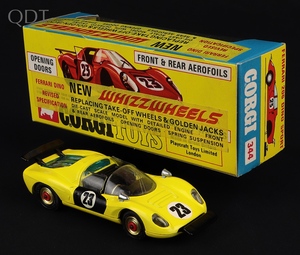 Corgi toys 344 ferrari 206 dino sport hh958 front