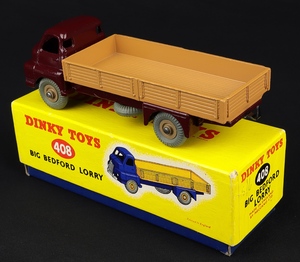 Dinky toys 408 big bedford lorry hh978 back