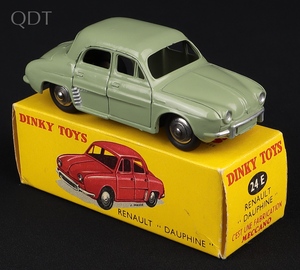 French dinky 24e renault dauphine hh984 front