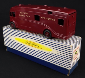 Dinky toys 980 horse van hh990 back