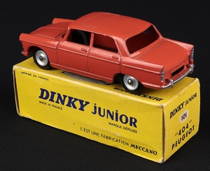 French dinky junior 101 peugeot 404 hh991 back