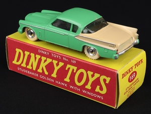 Dinky toys 169 studebaker golden hawk hh993 back