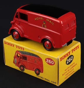 Dinky toys 260 royal mail van jj25 back