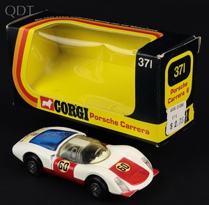 Corgi toys 371 porsche carrera jj33 front