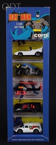 Corgi junior 5 car gift pack batman jj49 front