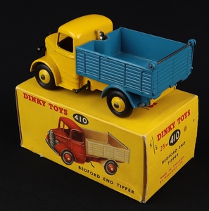 Dinky toys 25m 410 bedford end tipper jj57 back