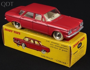 French dinky toys 552 chevrolet corvair jj61 front