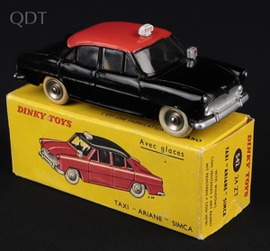 French dinky toys 24zt 542 simca ariane taxi jj62 front