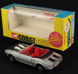 Corgi toys 343 pontiac firebird jj67 back