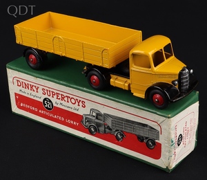 Dinky supertoys 521 bedford articulated lorry jj76 front