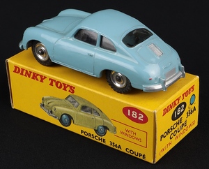 Dinky toys 182 porsche 356a coupe jj85 back