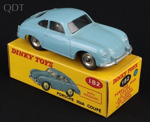 Dinky toys 182 porsche 356a coupe jj85 front