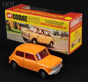 Corgi toys 204 morris mini minor jj95 front