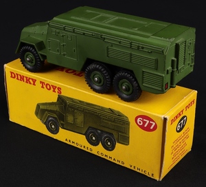 Dinky toys 677 armoured command vehicle jj105 back