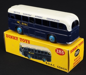 Dinky toys 283 boac coach jj108 back