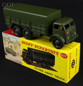 Dinky toys 622 10 ton army truck jj118 front