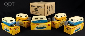 Trade box dinky toys 190 caravans jj122 front