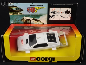 Corgi toys 269 james bond lotus esprit jj127 front