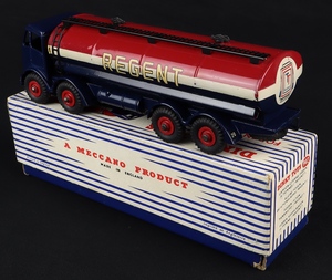 Dinky toys 942 regent tanker foden jj131 back