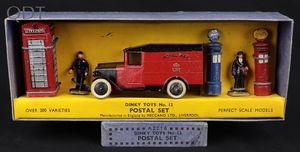 Dinky toys gift set 12 postal set jj131 front