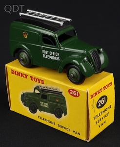 Dinky toys 261 telephone servivce van jj151 front