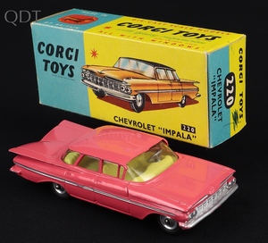 Corgi toys 220 chevrolet impala jj349 front