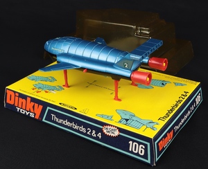 Dinky toys 106 thunderbirds 2 & 4 jj421 back