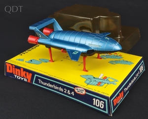 Dinky toys 106 thunderbirds 2 & 4 jj421 front