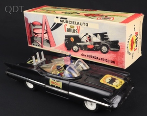 Murcielauto no. 4 batman's batmobile jj422 front