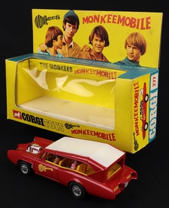 Corgi toys 277 monkeemobile header card hh914 back
