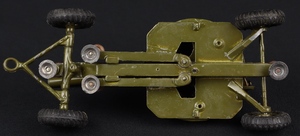Britains 1717 2 pounder anti aircraft gun on chassis jj433 base