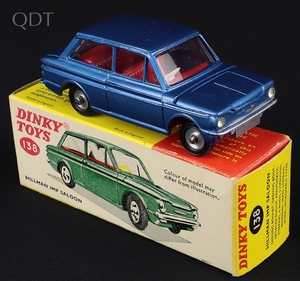 Dinky toys 138 1 hillman imp saloon jj444 front