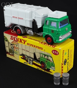 Dinky supertoys 978 refuse wagon jj447 front