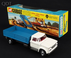 Corgi toys 483 dodge kew fargo tipper jj454 front