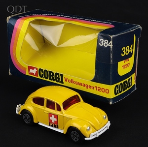 Corgi toys 384 vw 1200 swiss ptt jj455 front