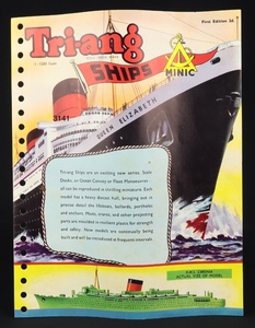Tri ang minic presentation set m891 ships jj457 booklet
