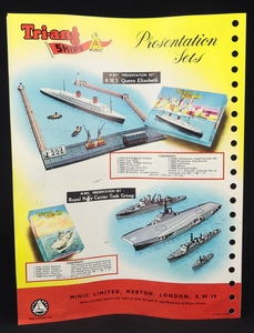 Tri ang minic presentation set m891 ships jj457 booklet 1