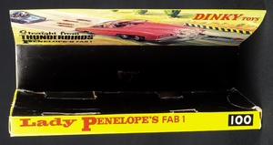 Dinky toys 100 fab 1 lady penelope jj469 inner