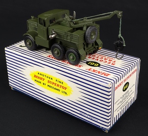 Dinky supertoys 661 recovery tractor jj481 back