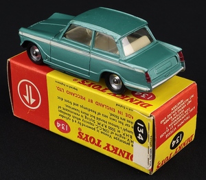 Dinky toys 134 triumph vitesse jj484 back