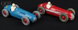 Dinky toys 230 talbot lago racing car 232 alfa romeo jj487 front