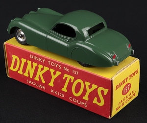 Dinky toys 157 jaguar xk120 coupe jj507 back