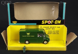 Spot on models 273 commer security van jj512 front