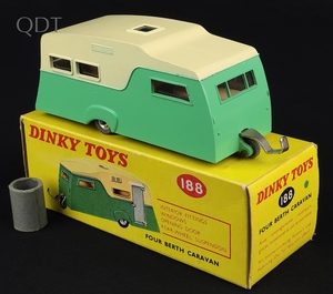 Dinky toys 188 four berth caravan jj518 front